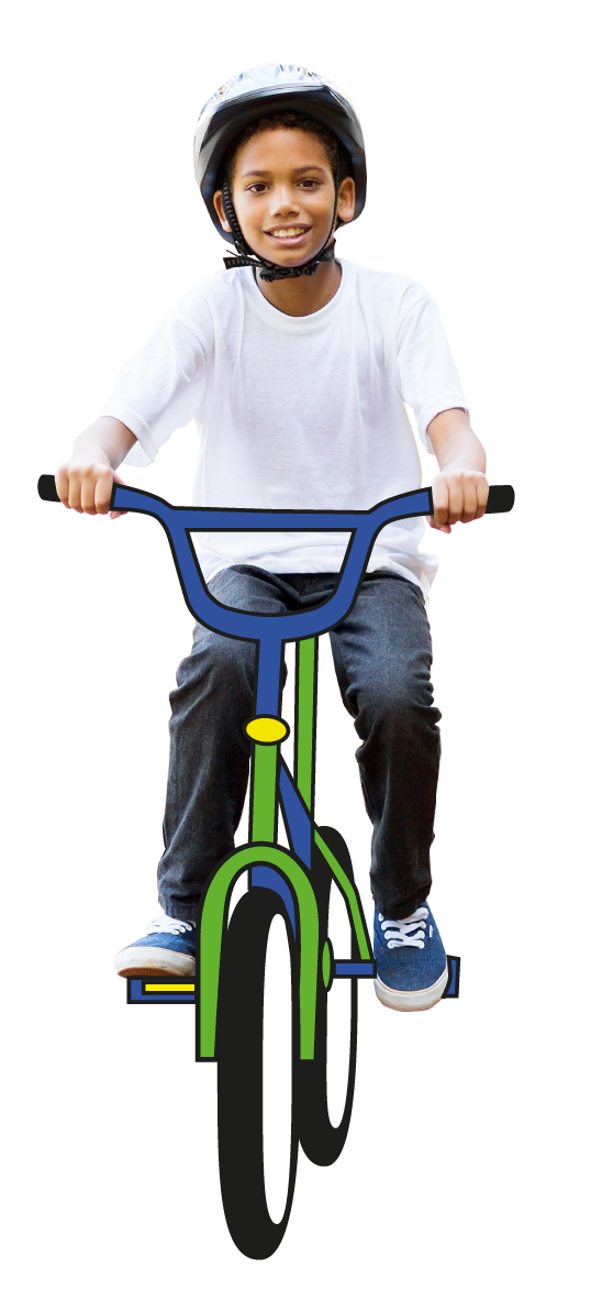 Boy on Bike